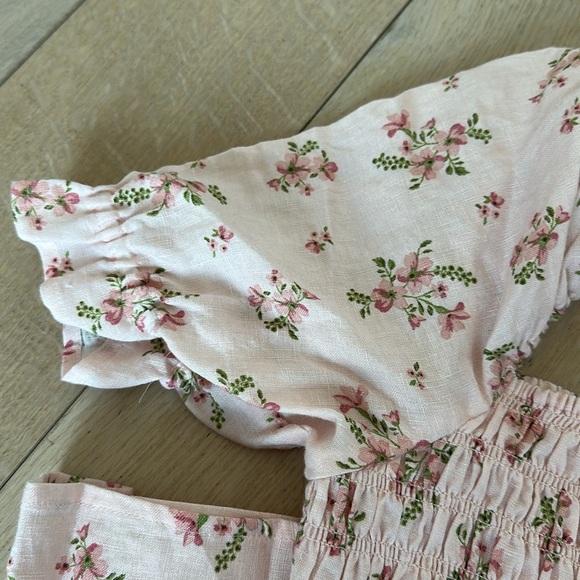 & other stories linen floral dress - Picture 8 of 8